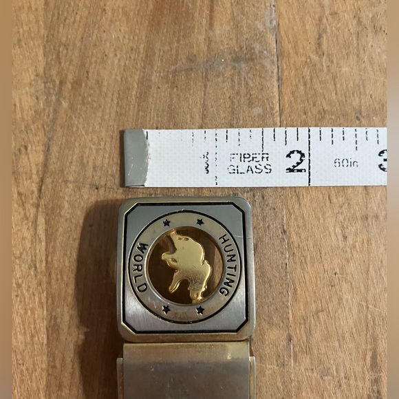 Stunning VNT Hunting World Reversable Brown Reptile & Leather Belt - Unisex - Picture 12 of 15